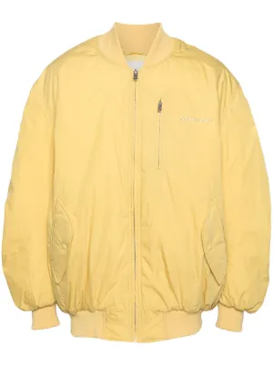 Mens mustard bomber jacket sale