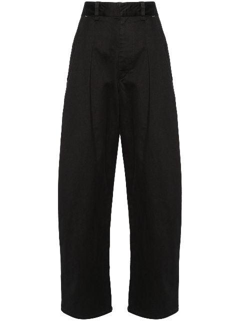 ISABEL MARANT Lenadi wide-leg cotton trousers