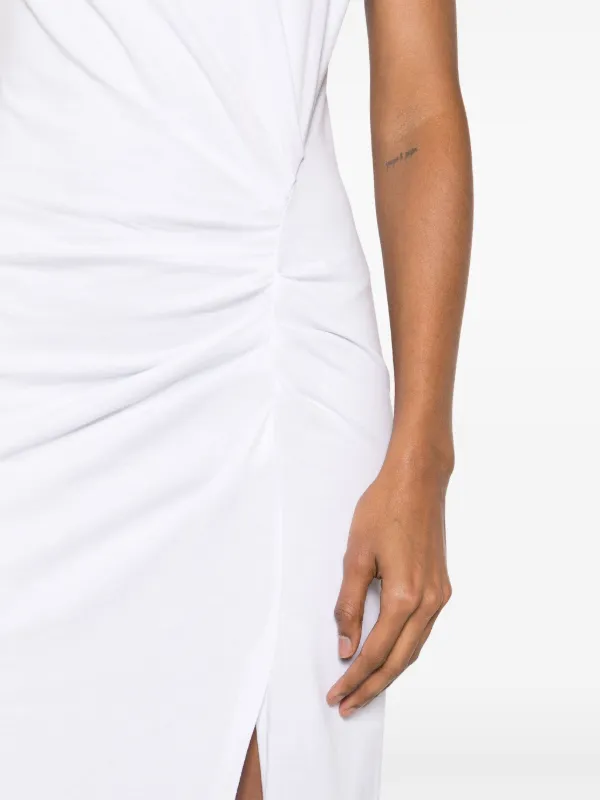 ISABEL MARANT Nadela organic cotton Dress White FARFETCH CA