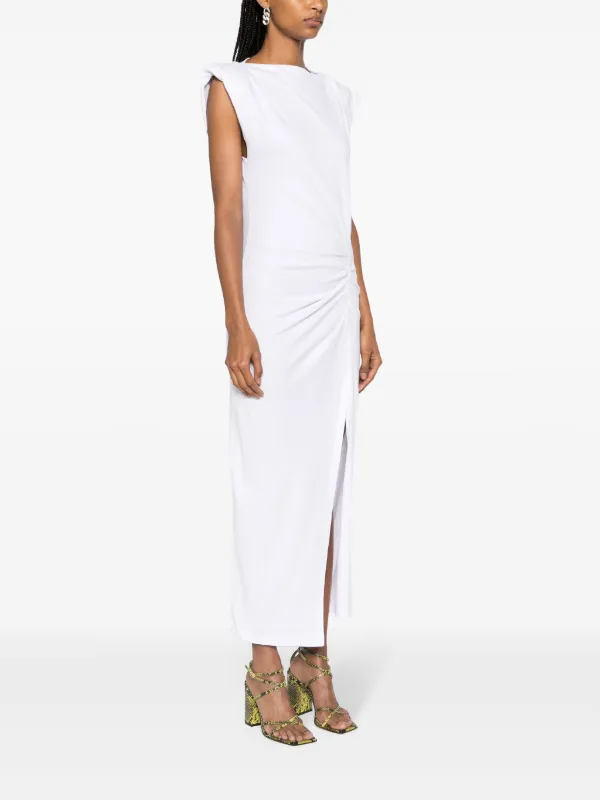 Isabel Marant toile Nadela Organic-cotton Dress - White