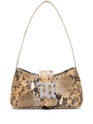 MISBHV Bolsa De Hombro Con Efecto De Piel De Serpiente Farfetch