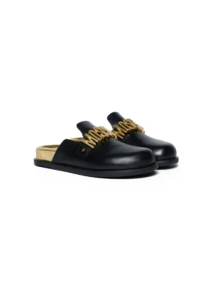 Girls store moschino sandals