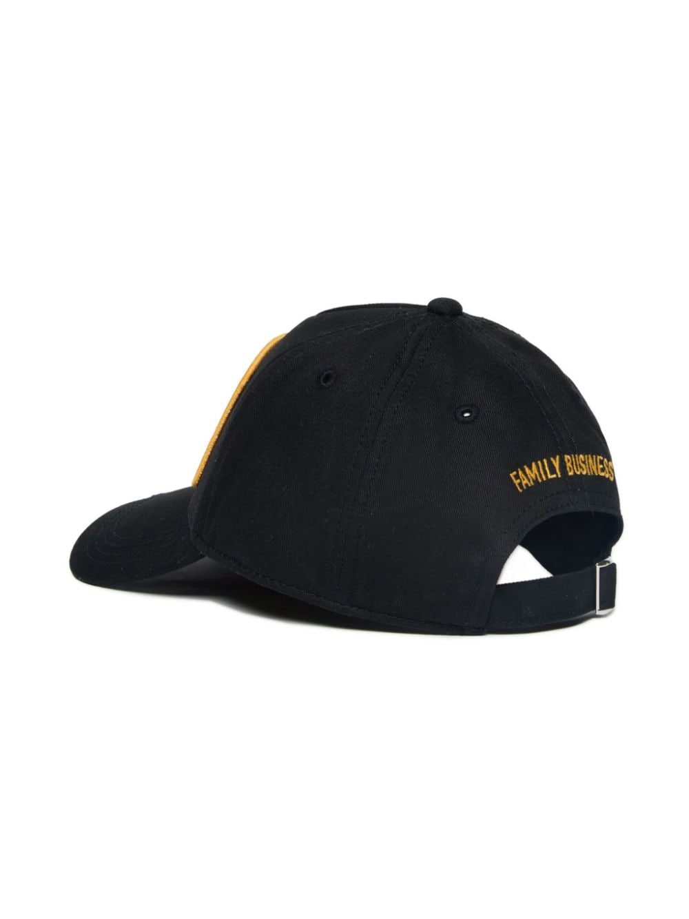 Shop Dsquared2 Logo-appliqué Cotton Baseball Cap In 黑色