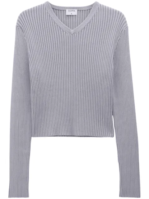 Filippa K ribbed V-neck top