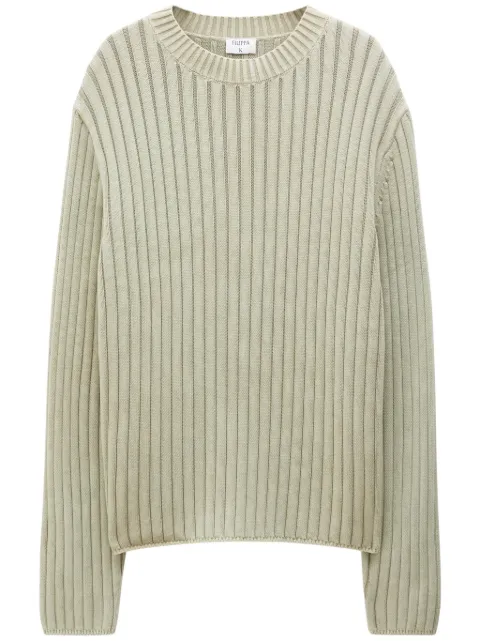 Filippa K ribbed organic cotton jumper