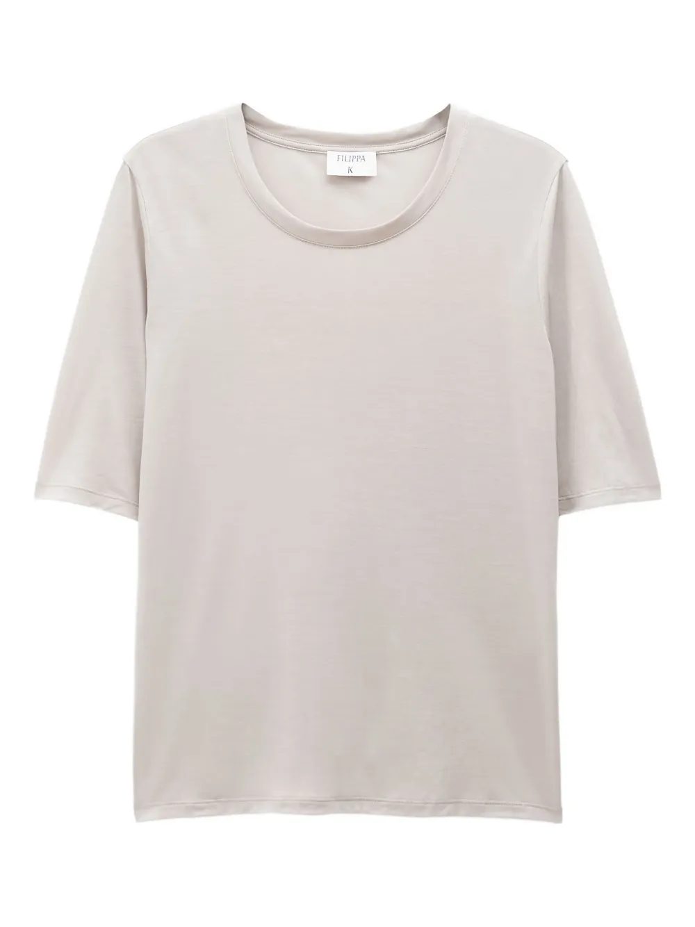 Filippa K Round-neck T-shirt In Neutral