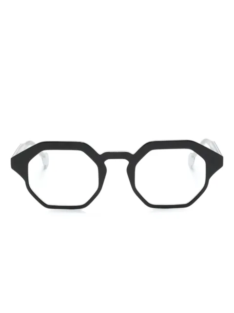 L.A. EYEWORKS geometric-frame glasses