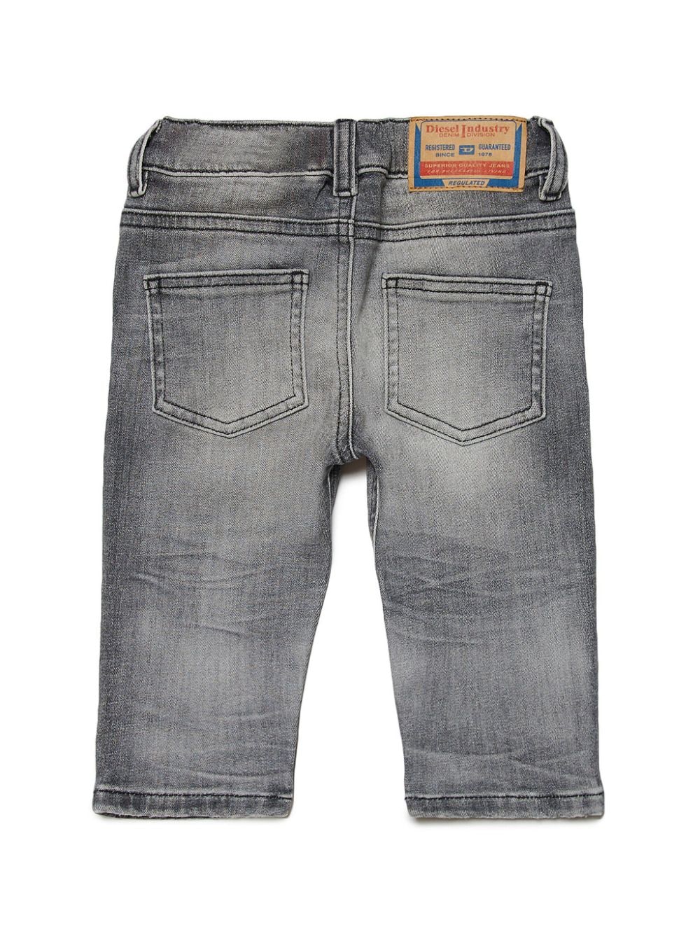 Diesel Kids Straight jeans Grijs