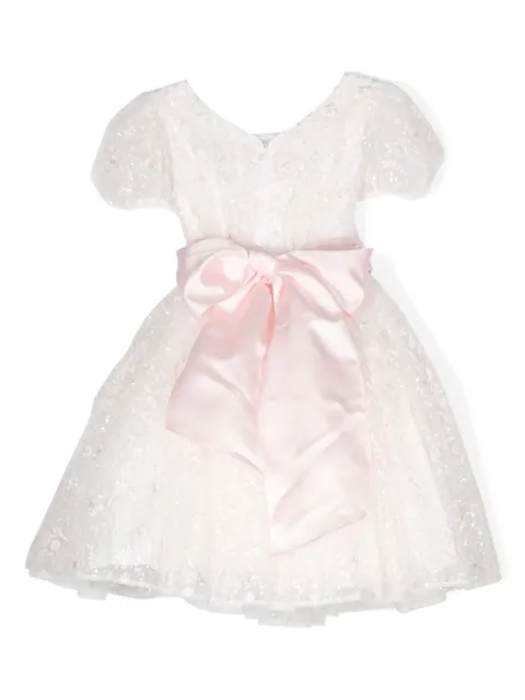 Monnalisa vestido con lentejuelas