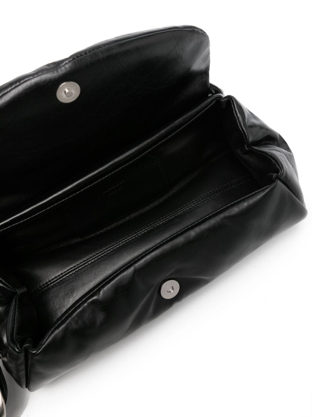 Shop Jil Sander Large Cannolo Shoulder Bag In Black
