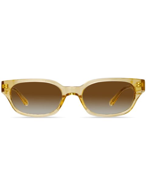 Linda Farrow X Magda Butrym X Magda Butrym rectangle-frame sunglasses