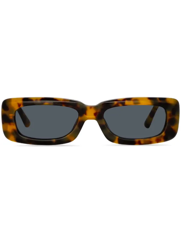 Linda Farrow x The Attico 'Mini Marfa' スクエアサングラス