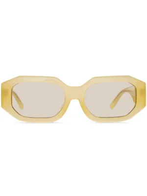 Jacquemus AZZURO JAC/47 C3 Sunglasses Pear Rectangle Frame, Peach Lenses 24135130_54266807_600.jpg main image 4