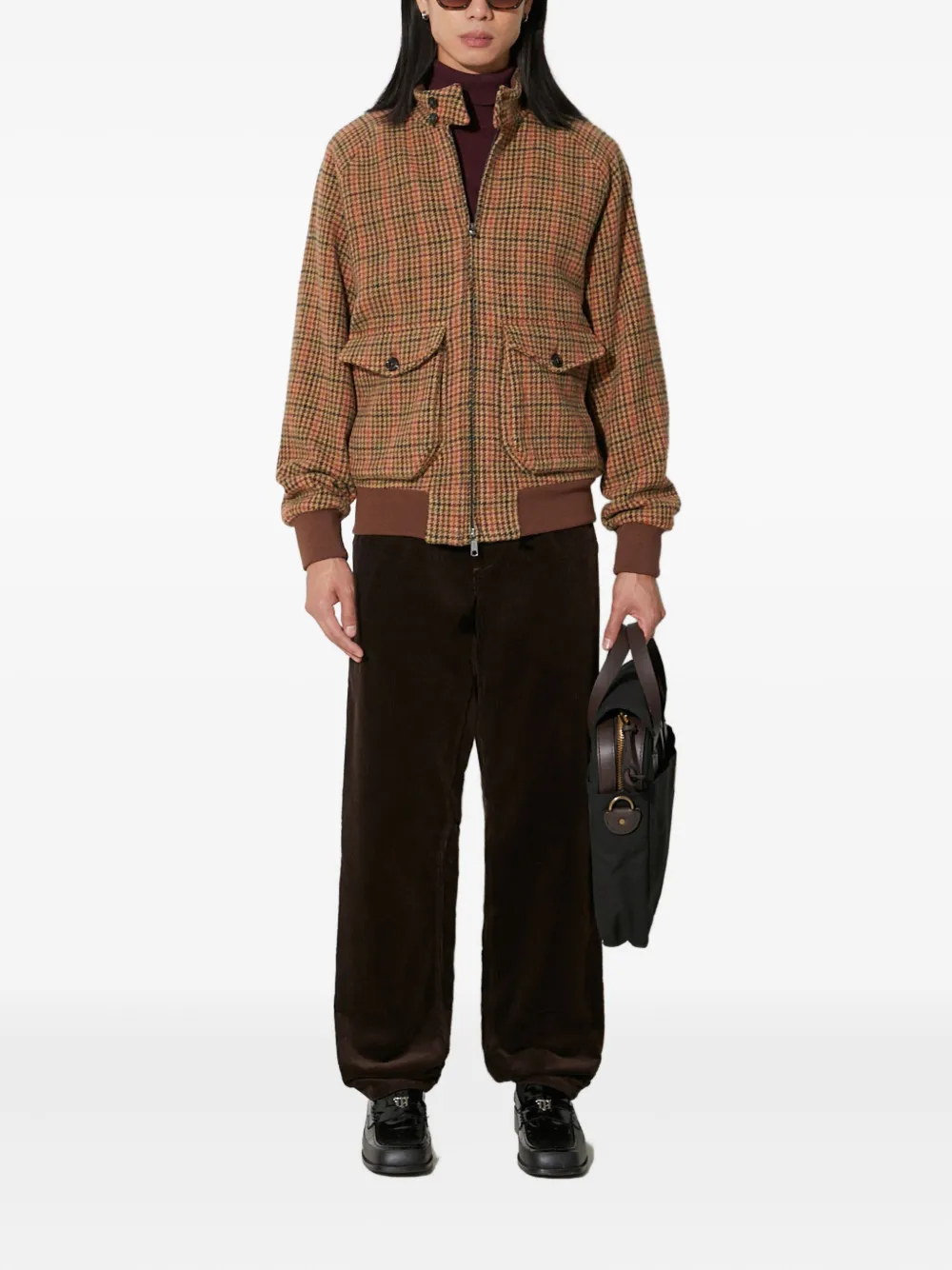 Norse Projects Aros corduroy trousers - Bruin