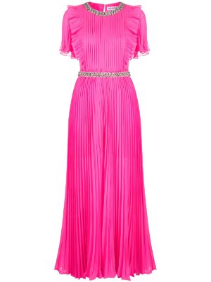 Self portrait hotsell chiffon maxi dress