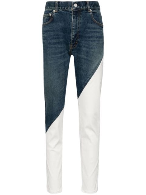 Undercover mid-rise slim-cut jeans