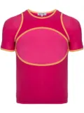 Sunnei stretchy combined T-shirt (set of two) - Pink