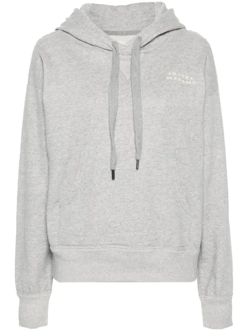 Hoodie Sylla à logo brodé - ISABEL MARANT - Modalova
