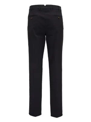 パンツ BRUNELLO CUCINELLI COVER CROP CHINO TROUSERS Brunello Cucinelli Cotton Slim-Fit Cropped Pants | Neiman Marcus