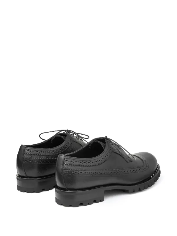 Jimmy Choo Diamond Derby Shoes | Black | FARFETCH