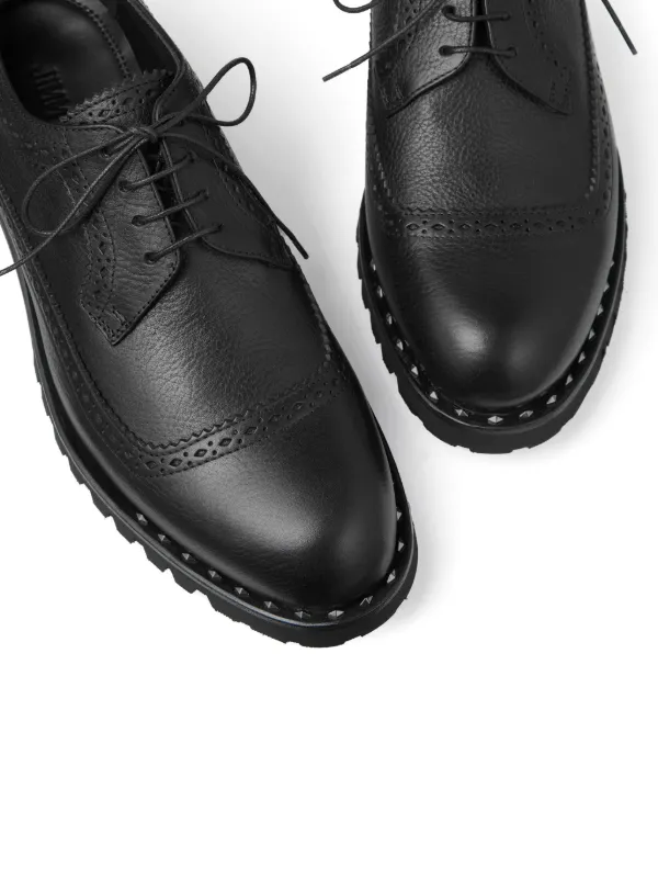 Jimmy Choo Diamond Derby Shoes | Black | FARFETCH