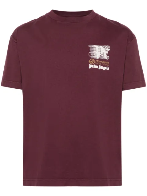 Palm Angels x MoneyGram Haas F1 cotton T-shirt