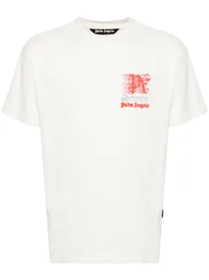 Moncler Grenoble ロゴ Tシャツ | ホワイト | FARFETCH JP
