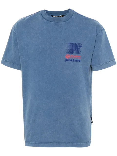 Palm Angels x MoneyGram Haas F1 cotton T-shirt