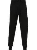 Calvin Klein Jeans logo-patch cotton track-pants - Black