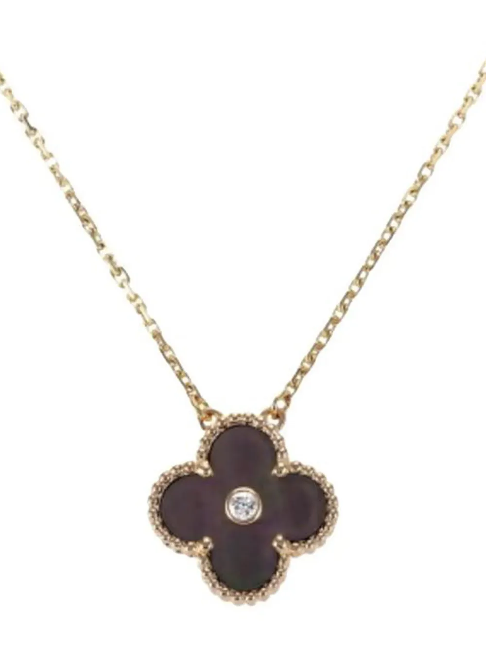 Van Cleef & Arpels Van Cleef & Arpels Vintage Alhambra Necklace/Pendant In 18K Pink Gold Farfetch
