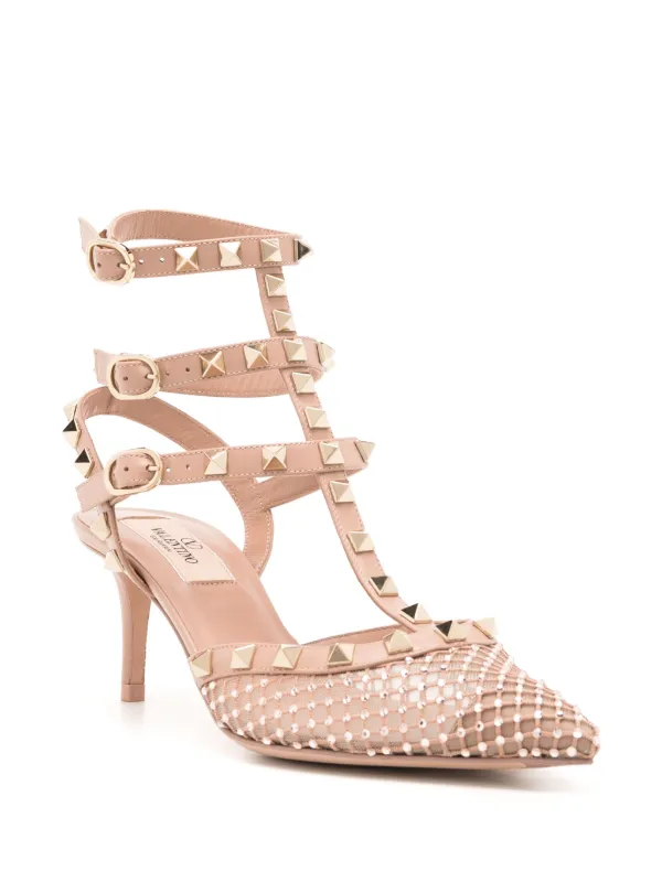 Rockstud caged outlet sandal