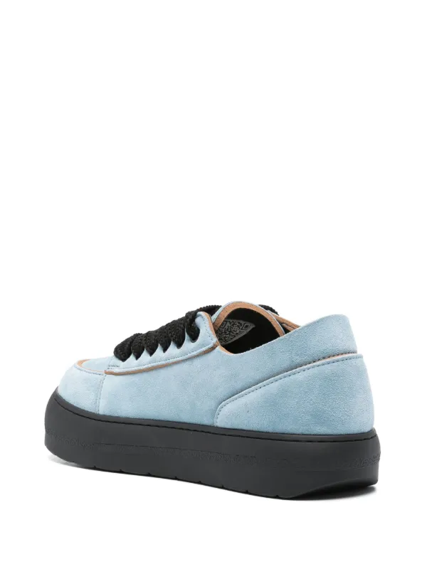 Sunnei Dreamy Suede Sneakers | Blue | FARFETCH