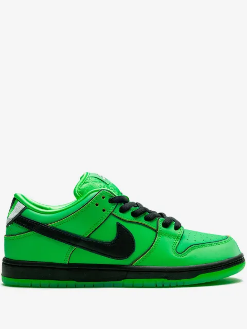 Nike x Powerpuff Girls SB Dunk "Buttercup" sneakers