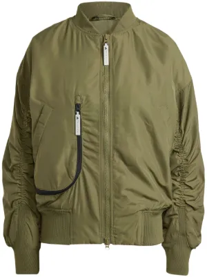 Adidas olive green hot sale jacket women's