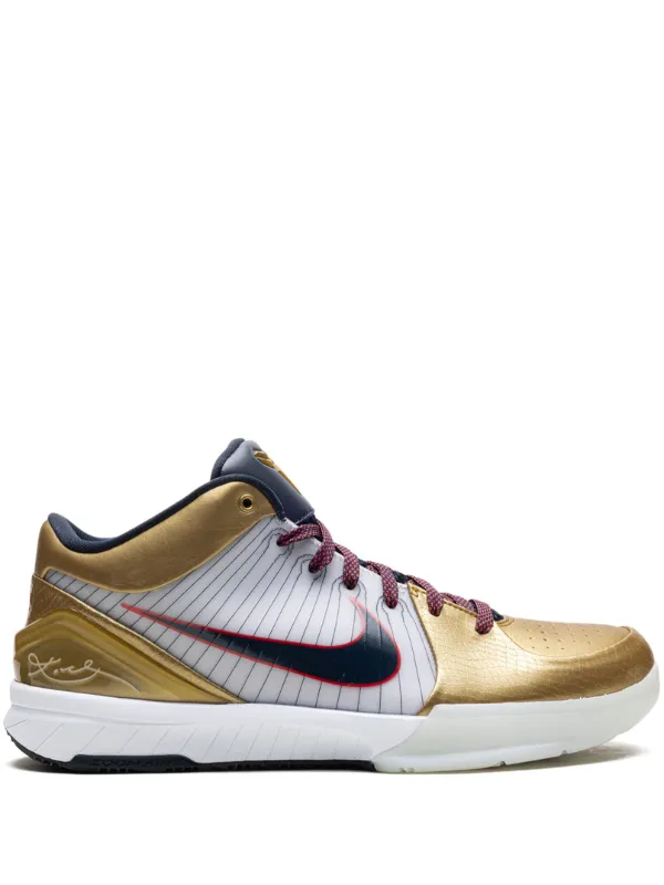 Nike Tenis Kobe 4 Protro Gold Medal Blanco FARFETCH MX