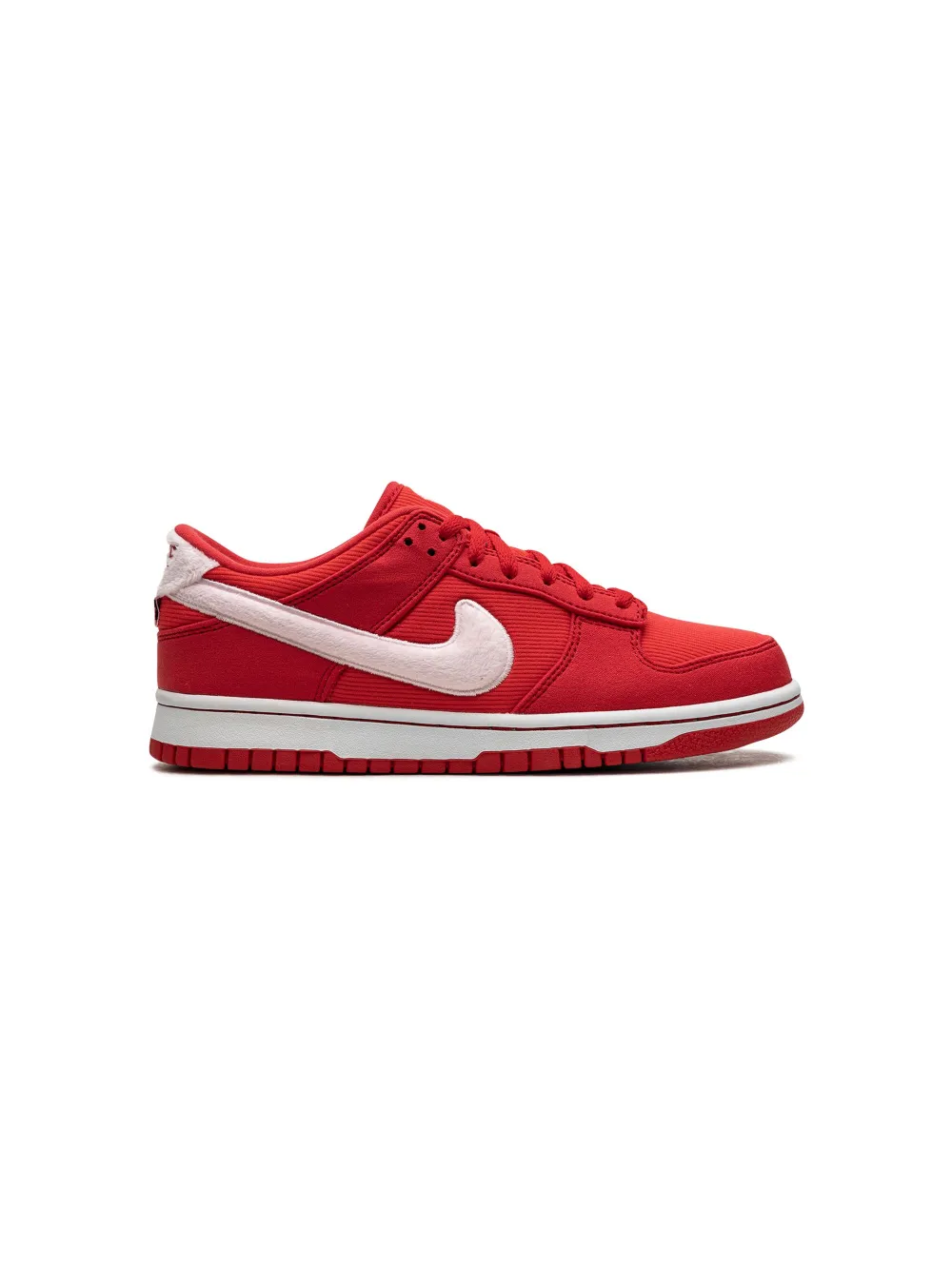 Shop Nike Dunk Low "valentine's Day Solemates" Sneakers In Red