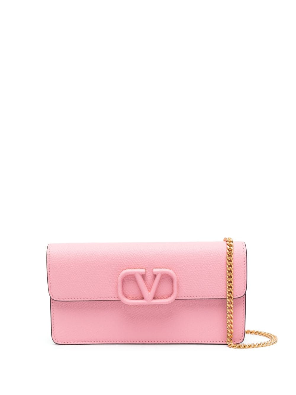 Valentino Garavani VLogo Signature Clutch - Rosa