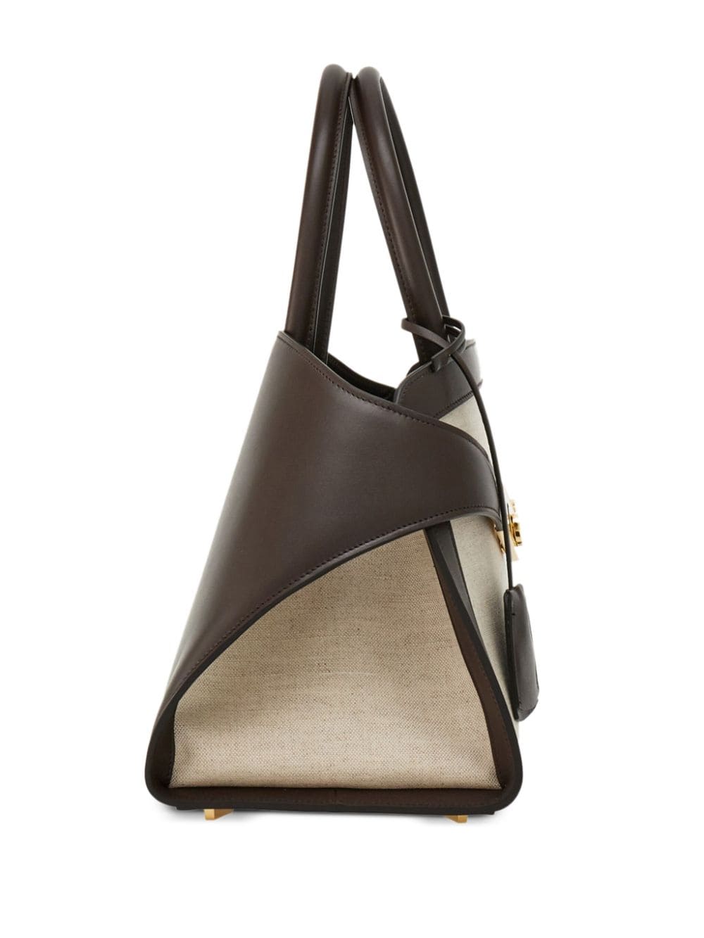 Ferragamo Hug leren shopper Beige