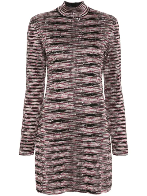 Missoni sequin-embellished zigzag mini dress