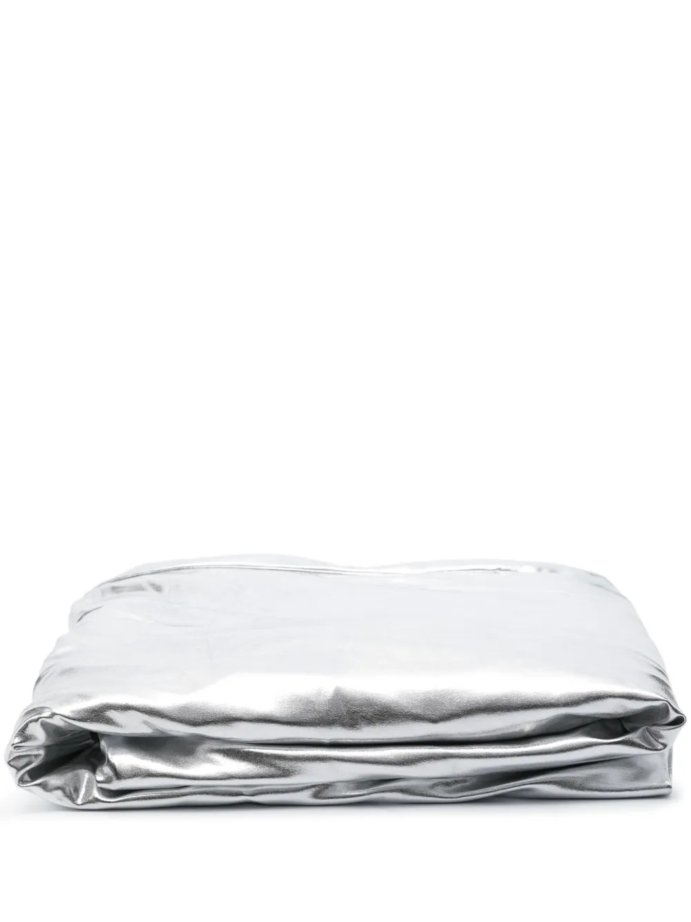 Magniberg Nude Metallic Duvet Cover In Silver