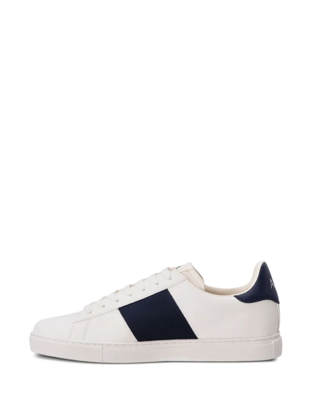 Armani Exchange Ax Lace-up Sneakers In White