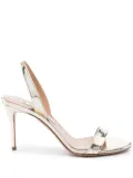 Aquazzura So Nude 85mm sandals - Gold