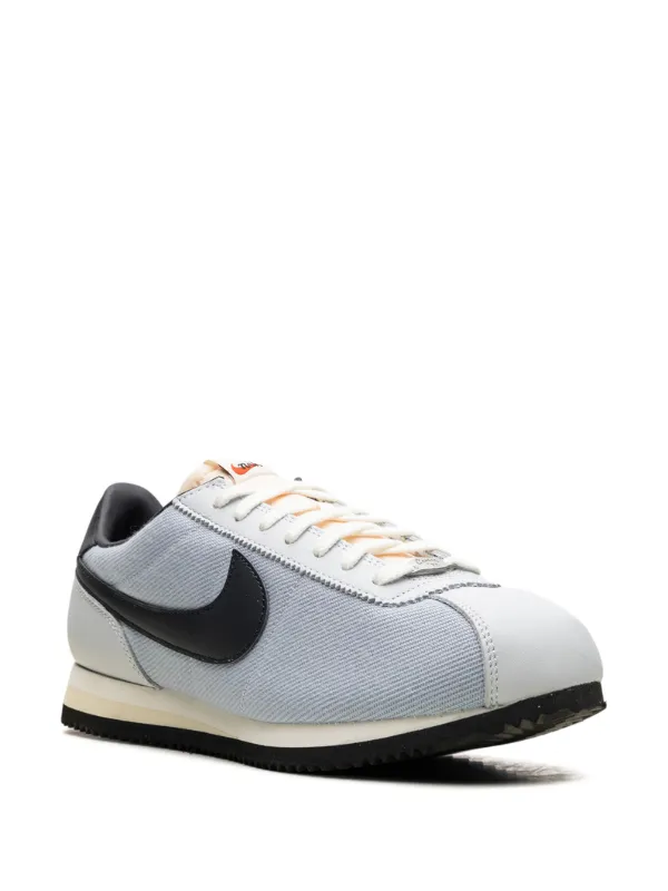 Nike cortez gray nylon best sale