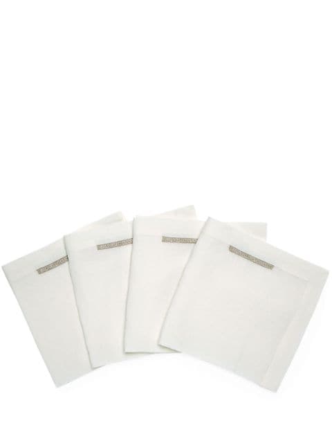 Brunello Cucinelli linen napkins (set of four)