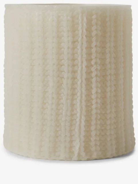 Brunello Cucinelli knit-texture lantern candle