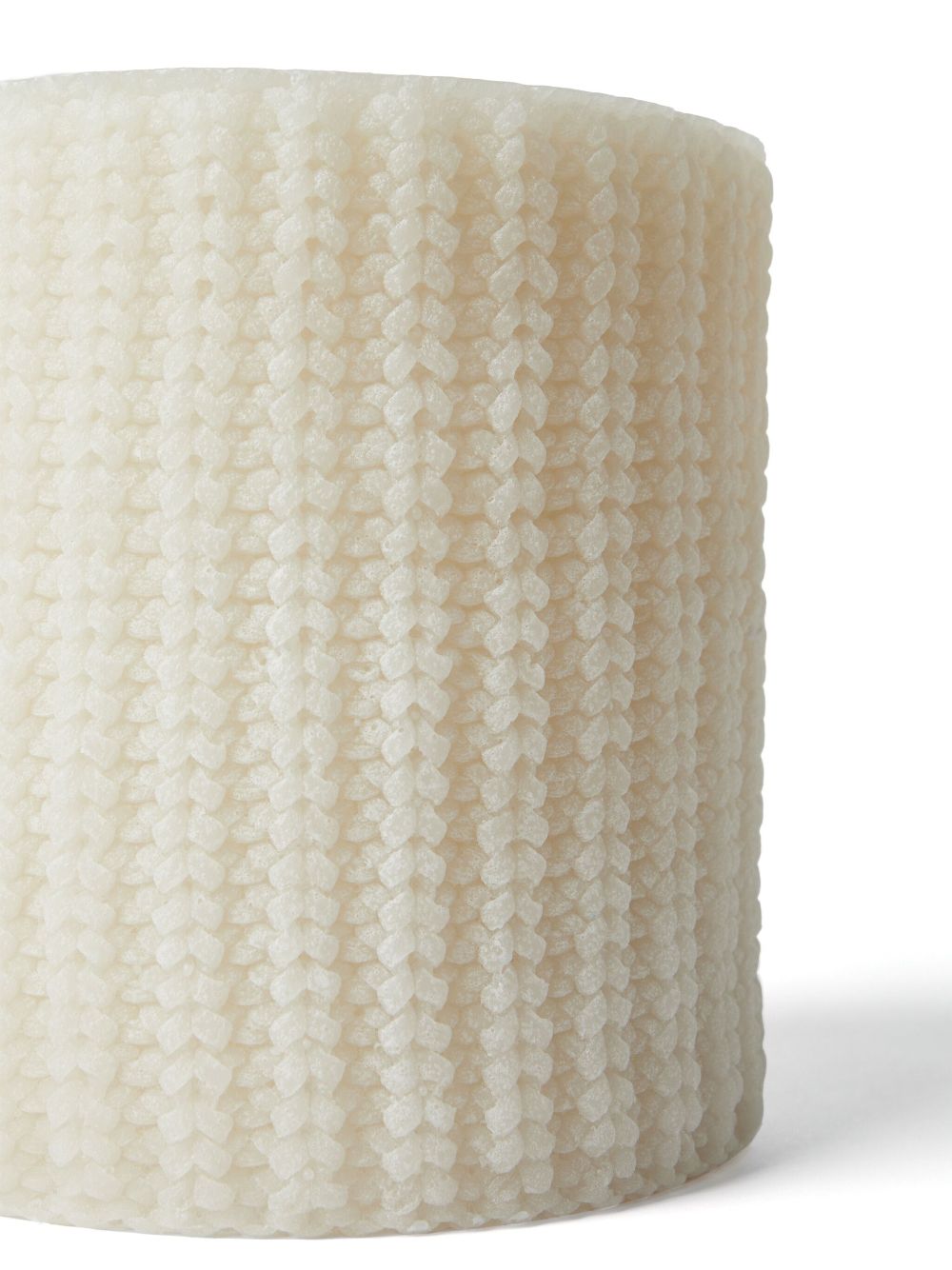 Brunello Cucinelli knit-texture lantern candle Men