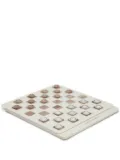 Brunello Cucinelli Krion® draughts set - White