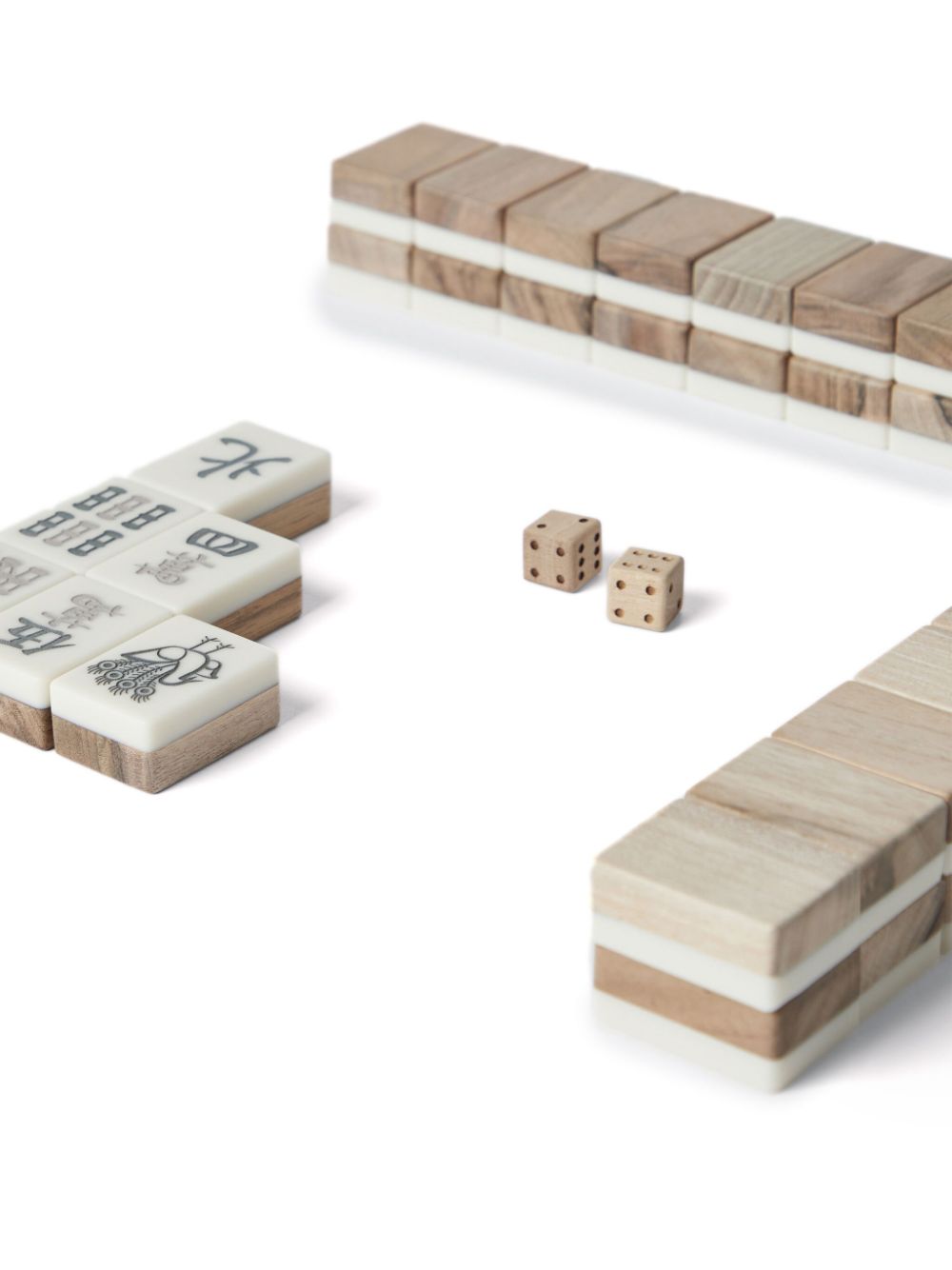 Brunello Cucinelli wooden Mahjong set Men