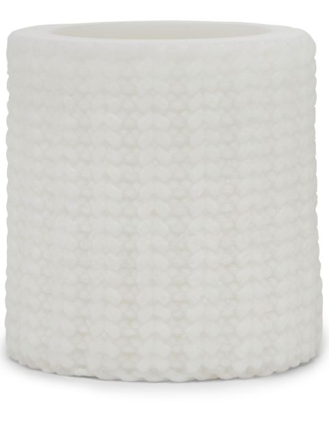 Brunello Cucinelli small knit-effect wax lantern