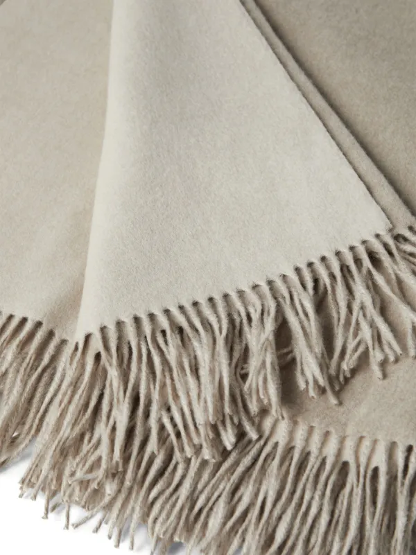 Brunello Cucinelli カシミア ブランケット | ニュートラル | FARFETCH JP